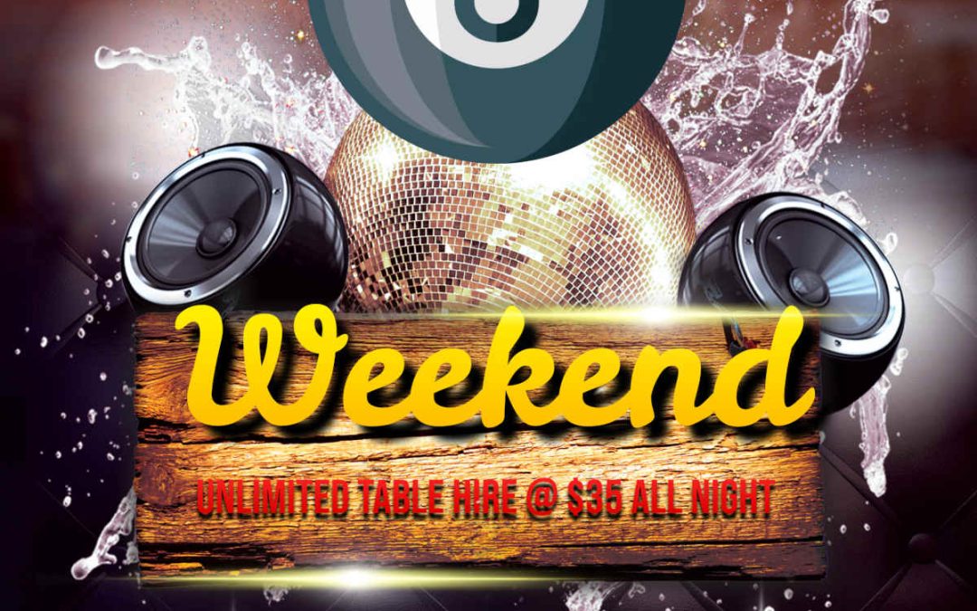 Weekend Unlimited Table Hire