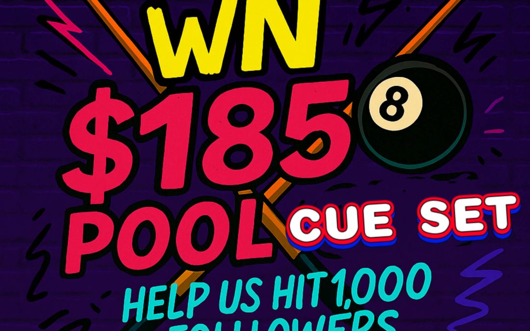 WN $185 Pool Cue Set