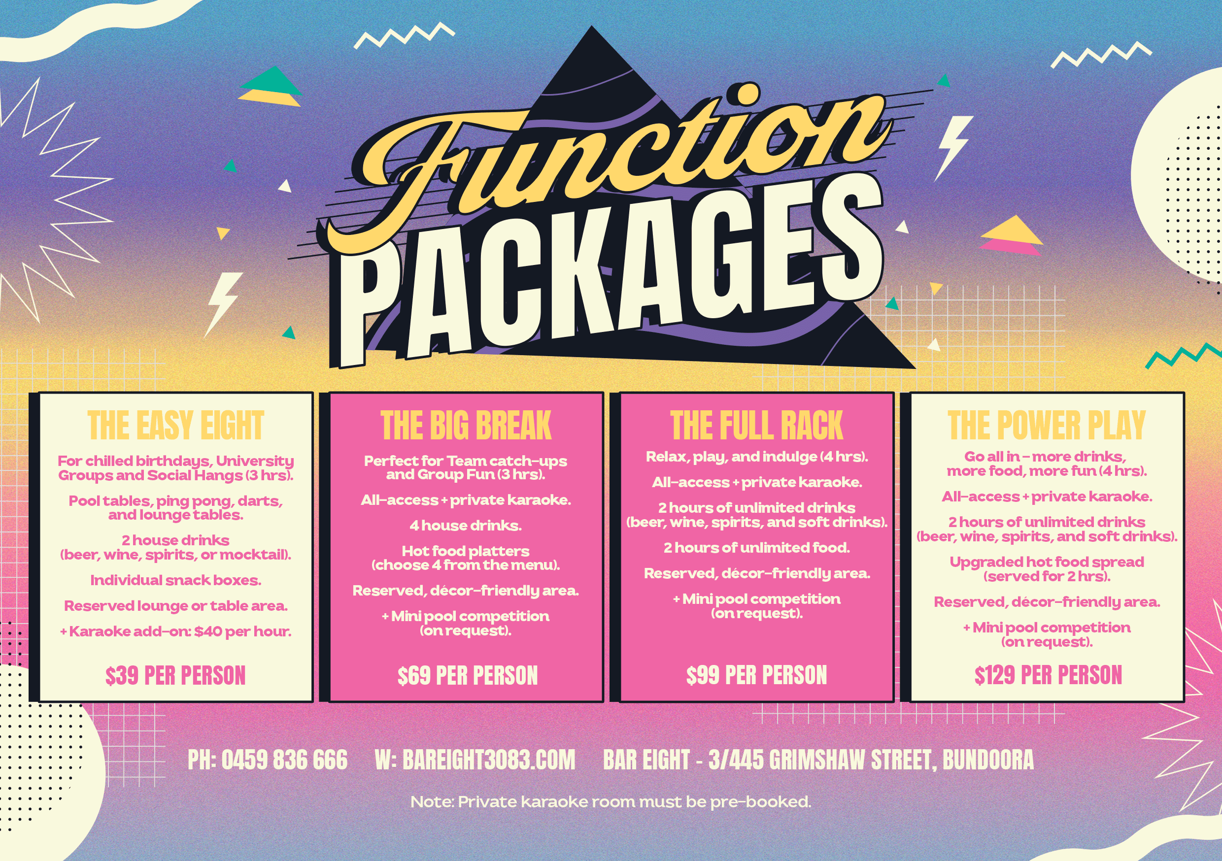 Function Packages 2 Function Packages 2025