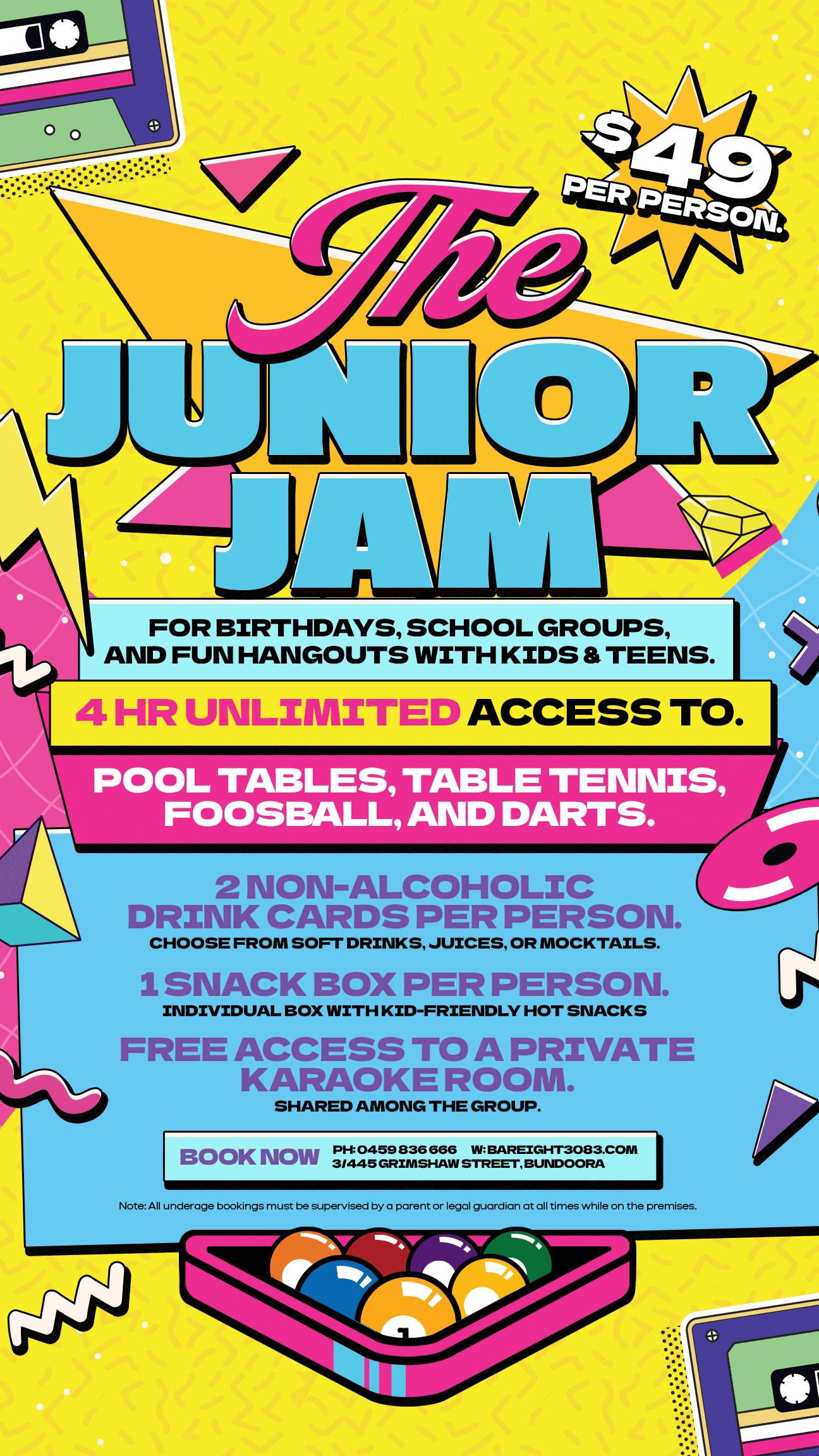 The Jam Junior Bar Eight Poster 2 The Jam Junior Bar Eight Poster 2