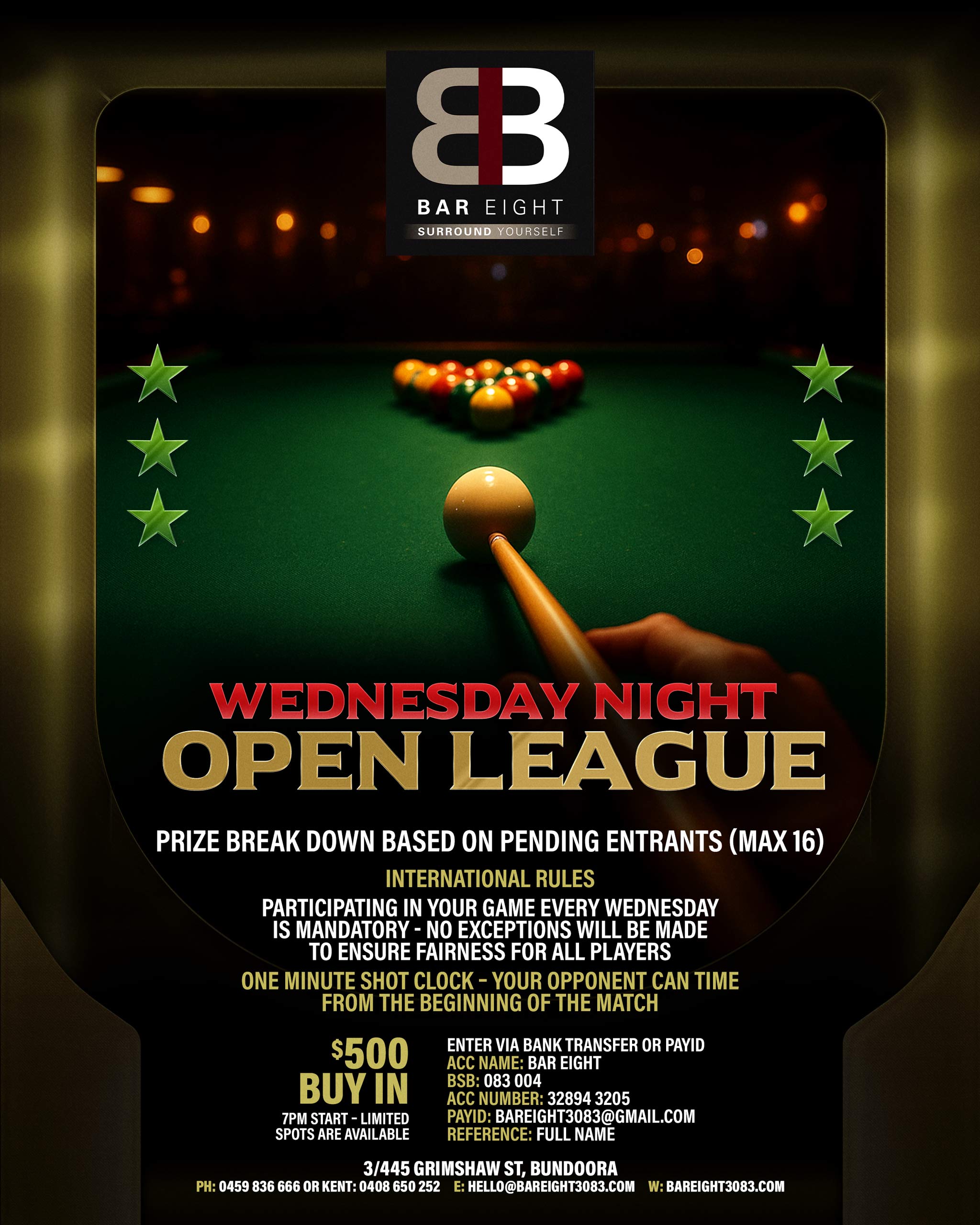 Wednesday Night Open League