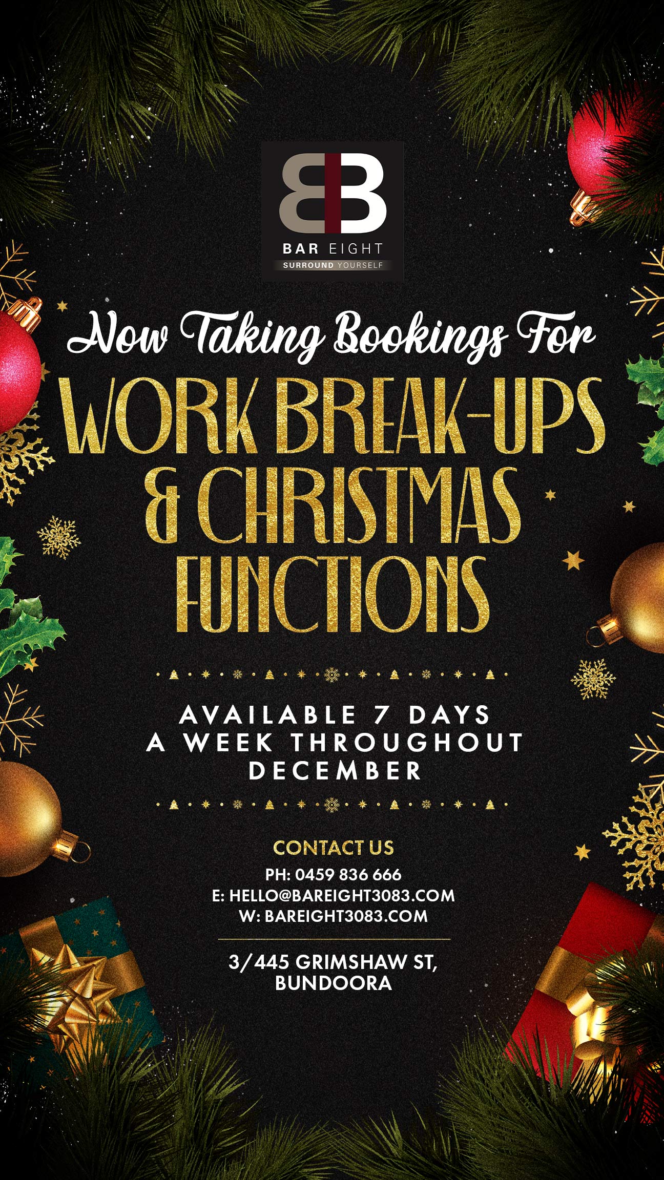 Work Break-Ups &Amp; Christmas Functions Work Break-Ups &Amp; Christmas Functions